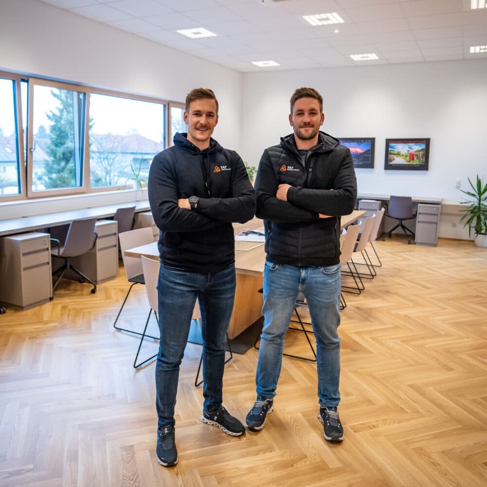 Daniel und Philipp Fuchs, Geschäftsführer der D&P Holding GmbH
